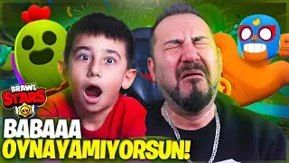 EGEMEN KAAN OYNAMAYI BİLMİYORSUN DEDİ! YİNE GODZİLLA OLDU!  BRAWL STARS OYNUYORUZ!