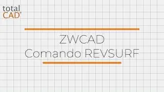ZWCAD   Comando REVSURF