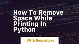 how to remove space while printing in python