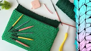 💥 Your First Knitted Purse - Knitting for Beginners