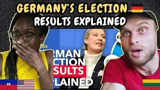 REACTION TO Germany’s Election Results Explained | FIRST TIME WATCHING