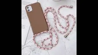 Strap Cord Chain Necklace Lanyard Mobile Phone Case For Apple iPhone 12 11 Pro XS MAX 7 8plus XR X S