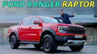 Новый Ford Ranger Raptor просто безумен! ТЕСТ-ДРАЙВ модели 2023 года на бездорожье и вне него!