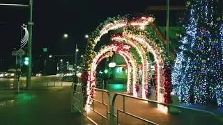 Прогулка по центру новогоднего города . Какая красота. Внутренний туризм.