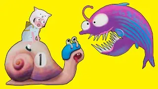 Кейти в Мяуляндии #7. Гонки на улитке. Игра Catie in Meowmeowland на канале Игрули TV
