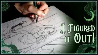 I Found my Perfect Sketching Process! + Coming up with Ideas