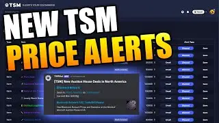 TSM Price Alerts Tool - How to Snip Items for Cheap in The War Within