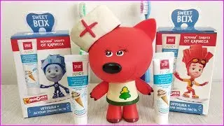 Bears brush their teeth and sing songs! Cartoons with toys for kids