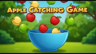 How to Make an Apple Catching Game in Scratch and Pictoblox|