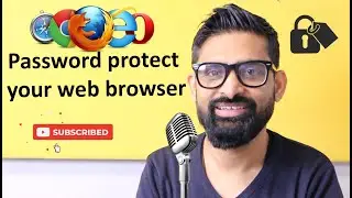 [Google Chrome] Password Protect your web browser