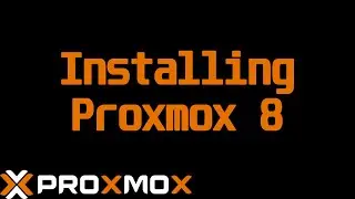 Installing ProxMox 8