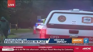 Flash flood emergency: Mandatory evacuations at Mountain Island Lake