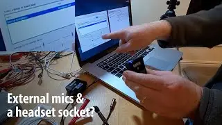 Connecting an external mic to a headset port on a MacBook Pro