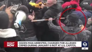 Utah man arrested for alleged involvement in riots at US Capitol