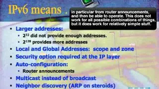 IPv6 MIBs 3 of 6