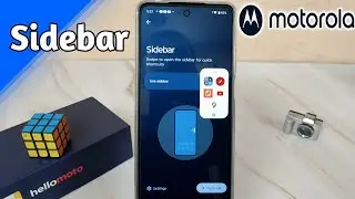 how to enable sidebar in motorola