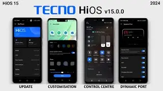 Tecno HiOS 15 Android 15 System Update For Tecno Devices 🔥