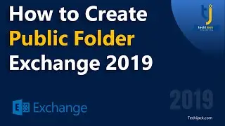 How To Create Public Folder |  Exchange 2019
