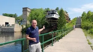 Boaters' Dream Ride - Enter at own RISK! Have to see it! Big Chute Railway | DIY with Kevin