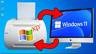 Как подключить Старый Принтер на Windows 10, 11.