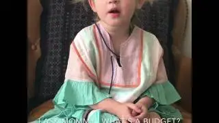 2 year old Mila thoughts on a budget 