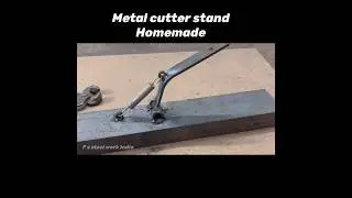 How to make metal cutter stand at home,