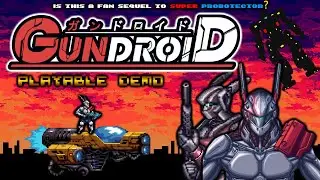 GUNDROID DEMO (PC,FANGAME) GAMEPLAY