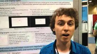 CHI14 WiP 20305: Screen Scaling: Effects of Screen Scale on Moving Target Selection