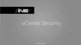 14 - VMWare vCenter Security