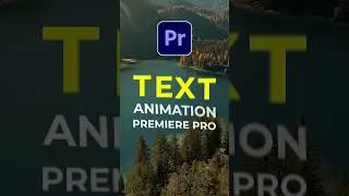 Smooth Text Animation Premiere Pro 