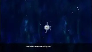 Hacked shiny ALPHA Unown from trade | Pokemon Legends Arceus