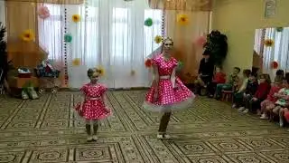 Танец Буги-Вуги (мама и дочка) исп. Шибаевы Наталья и Ляля 5 лет