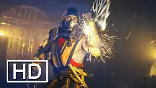 MORTAL KOMBAT Scorpion vs Kitana REALISTIC FIGHT CINEMATIC TRAILER!