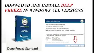 how to  download and install Deep freeze