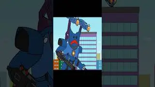 BEHEMOTH VS CYBORGS KICKIN CHICKEN CRAFTYCORN HUGGY WUGGY Poppy Playtime 3 Cartoon Animation #shorts