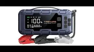 TREKURE 10-in-1 Car Battery Jump Starter with Air Compressor