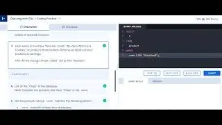 Querying with SQL  Coding Practice - 1Win100 Points