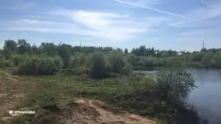 Прогулка в жару  идем на наше местное море Баржа Глазов Удмуртия