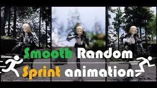 SKYRIM MOD I Smooth Random Sprint animation