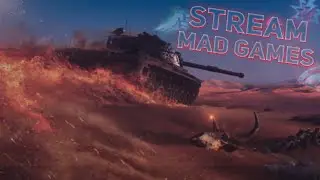 ИДЕМ В ТОП 400 РБ TANKS BLITZ!? ПО ФАНУ ИГРАЕМ MAD GAMES!
