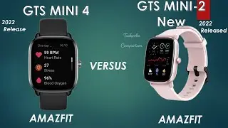 Amazfit GTS mini 4 vs Amazfit GTS mini 2 new 😮 which is good | is it worth to upgrade🤔 
