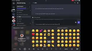 Long preview of the discord servers.
