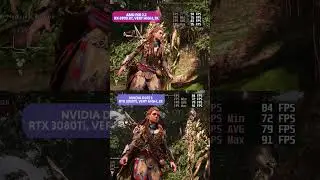Horizon Forbidden West - DLSS 3 vs FSR 2.2 Comparison 