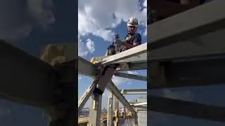 Высотный демонтаж металлоконструкций #shorts