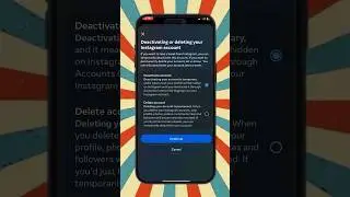 HOW TO DELETE INSTAGRAM ACCOUNT 2024(MALAYALAM)
