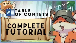 How to Add Table of Contents in Word | Guide Glimpse