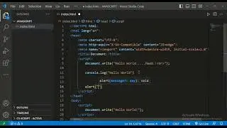 WHAT IS JAVASCRIPT | JAVASCRIPT FIRST PROGRAM | HELLO WORLD | How to write first JavaScript program?