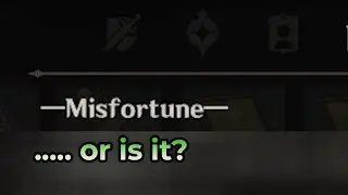 I got misfortune from fortune slip but this happened | Genshin Impact