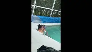 CANNONBALL! Well, kind of #shorts
