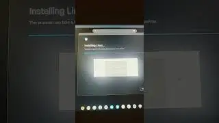 Installing Linux system on Chrome os flex on a Toshiba laptop tablet